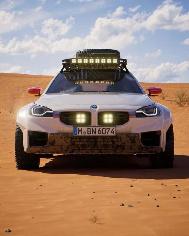 宝马M2 Dakar：当性能猛兽披上沙漠战甲